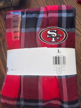 NFL San Francisco 49ers Men's Sleep Set - Large